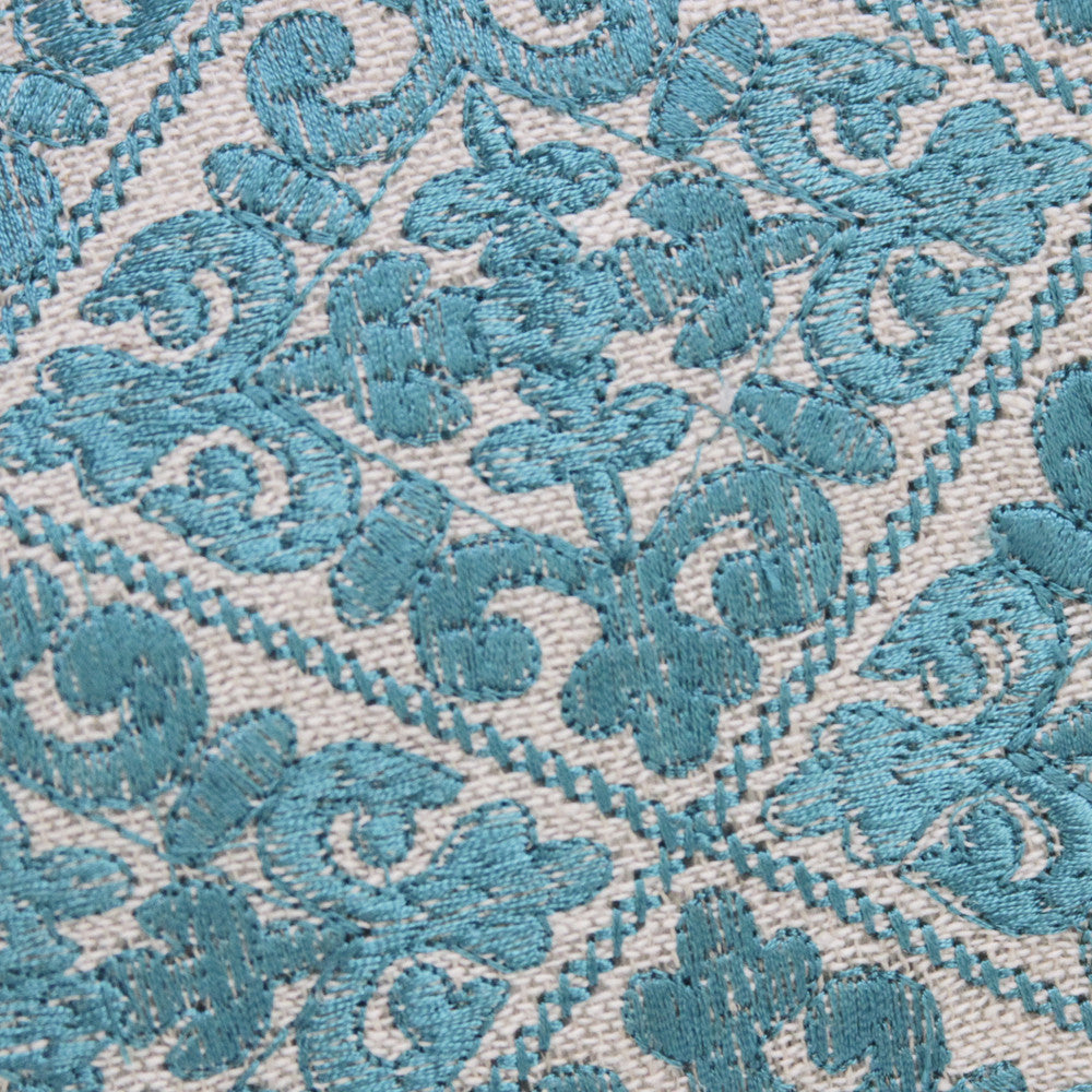 Swati Diamond Turqouise Brocade