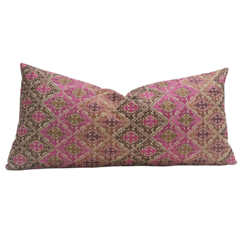 Cocoa Swati Floral Brocade
