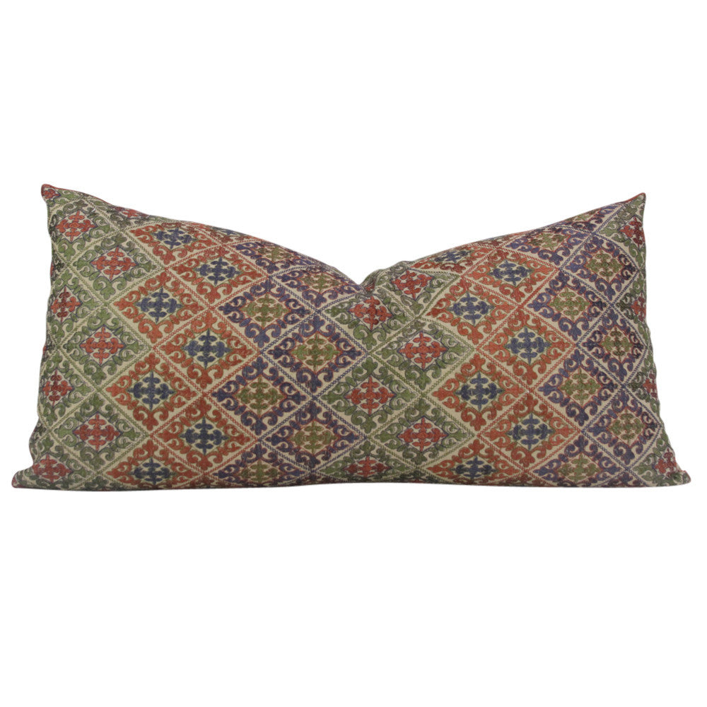 Earthtoned Swati Floral Brocade