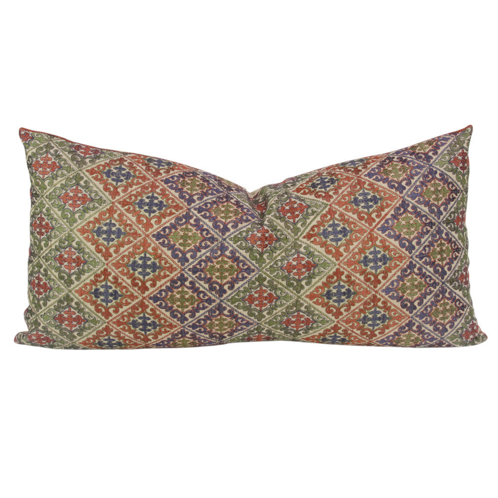 Earthtoned Swati Floral Brocade