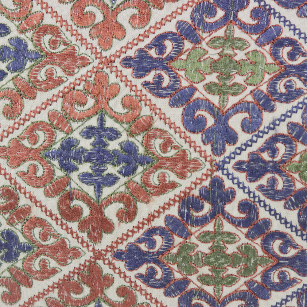 Earthtoned Swati Floral Brocade