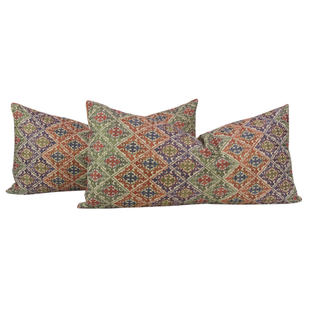 Earthtoned Swati Floral Brocade