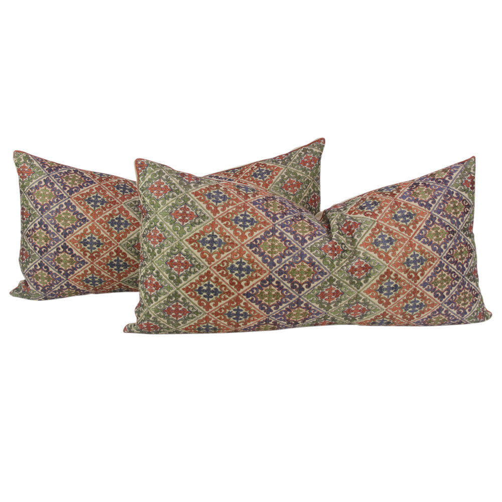 Earthtoned Swati Floral Brocade