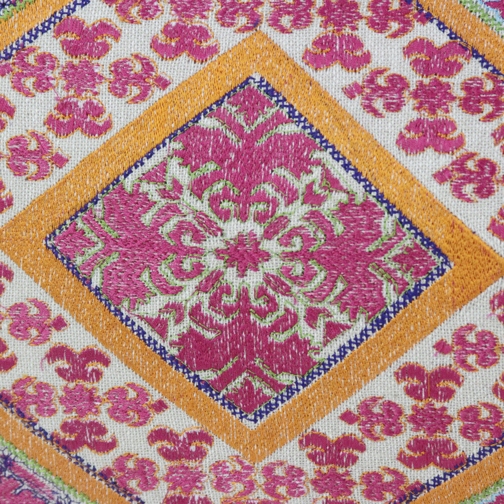 Swati Silk Rose Pillow