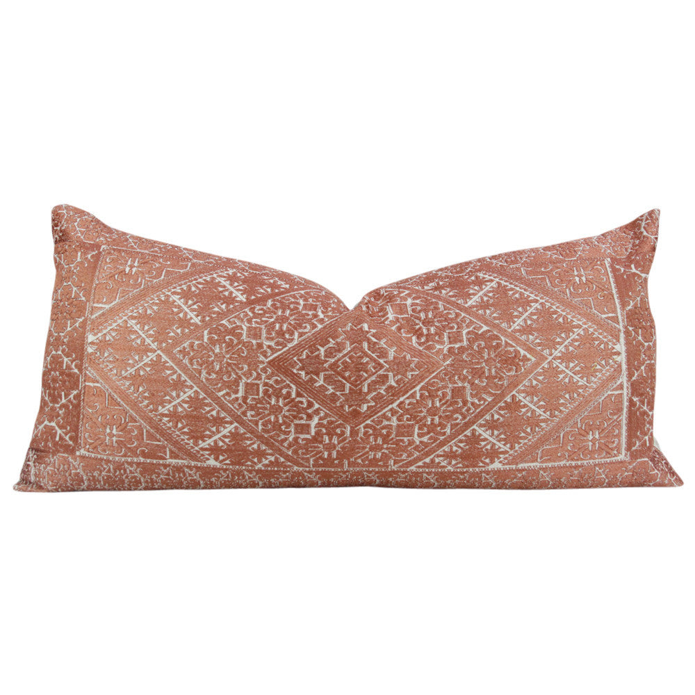 Swati Diamond Coral Brocade