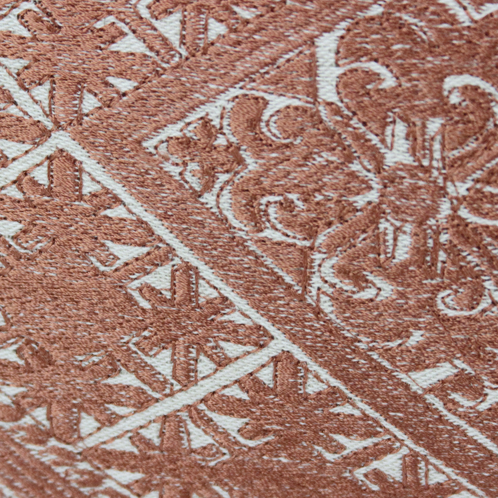 Swati Diamond Coral Brocade