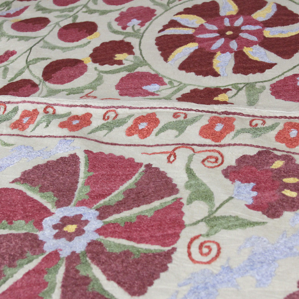 Floral Suzani Embroidery