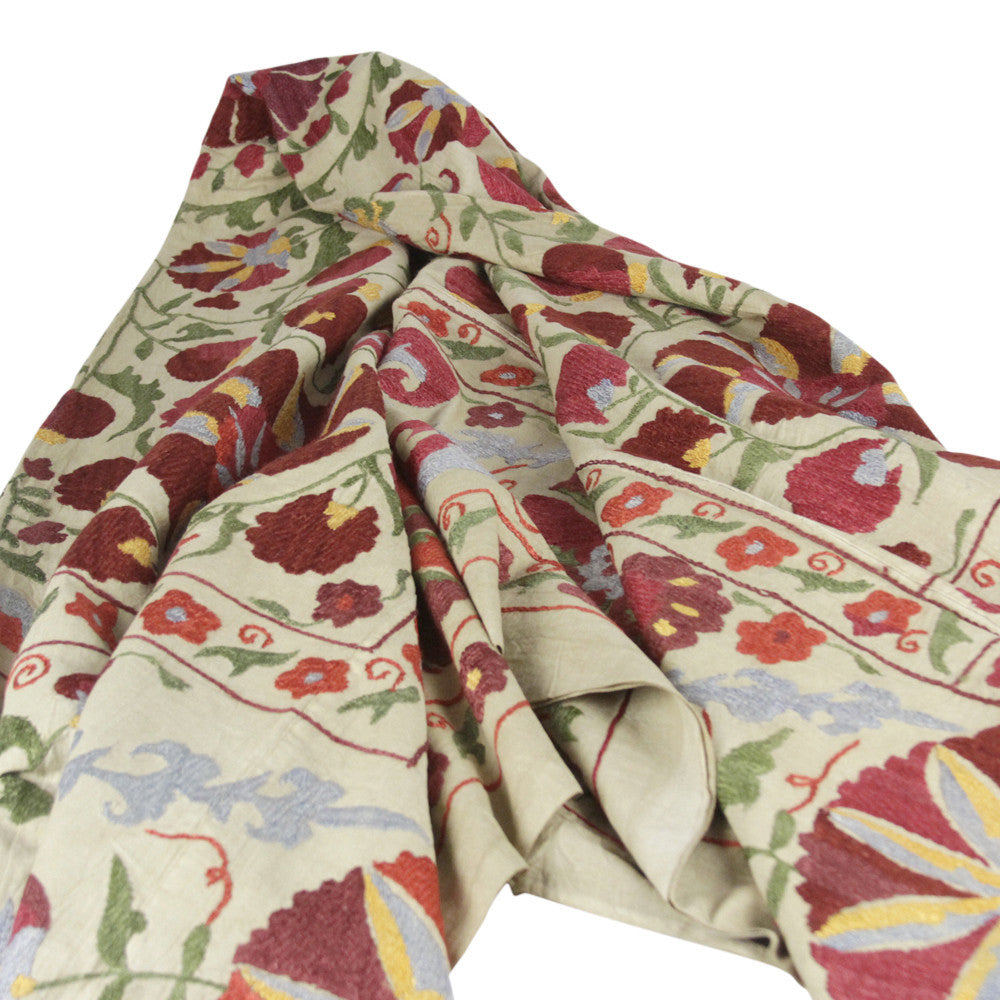 Floral Suzani Embroidery