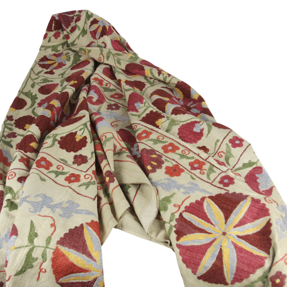 Floral Suzani Embroidery