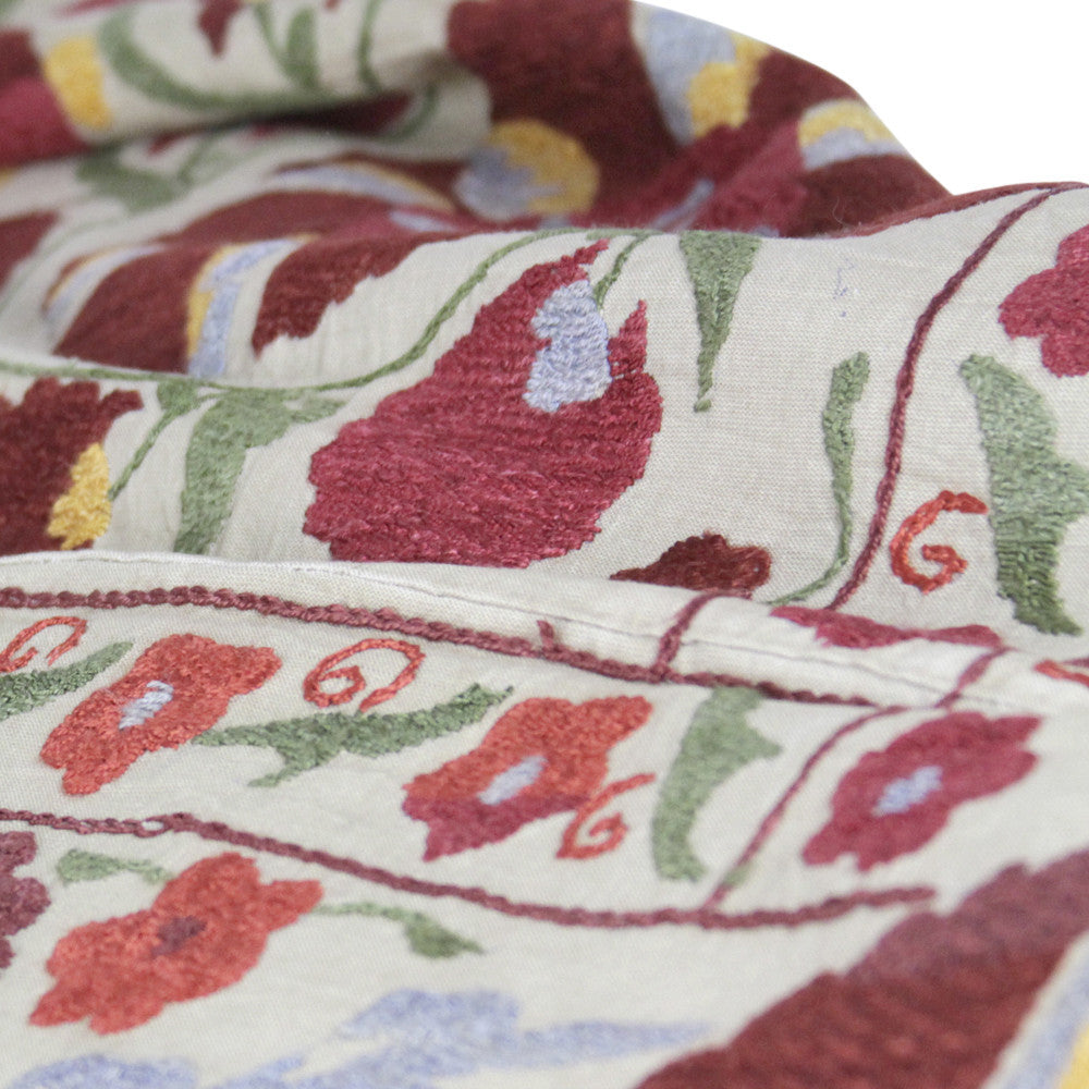 Floral Suzani Embroidery