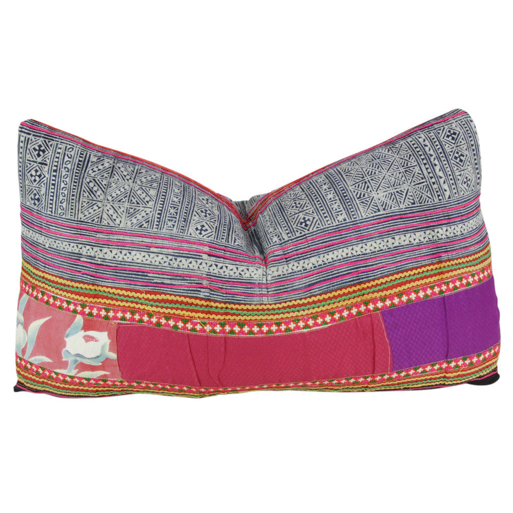 Patterned Hmong Hill Tribe Pillow