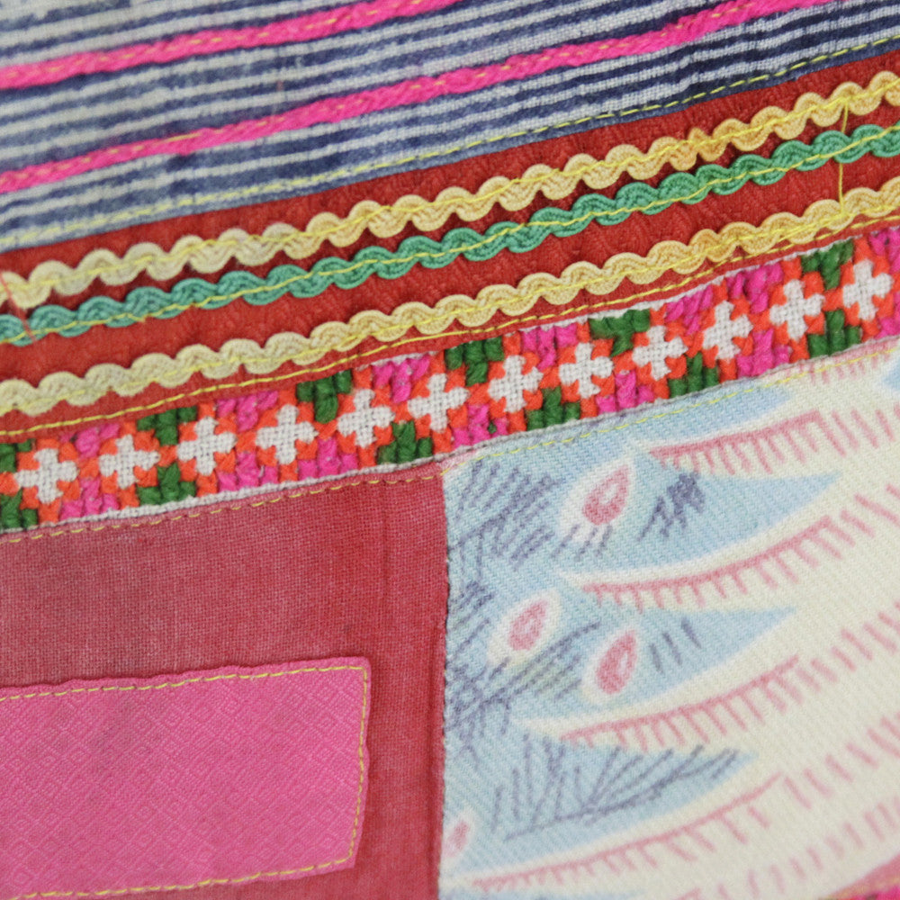 Patterned Hmong Hill Tribe Pillow