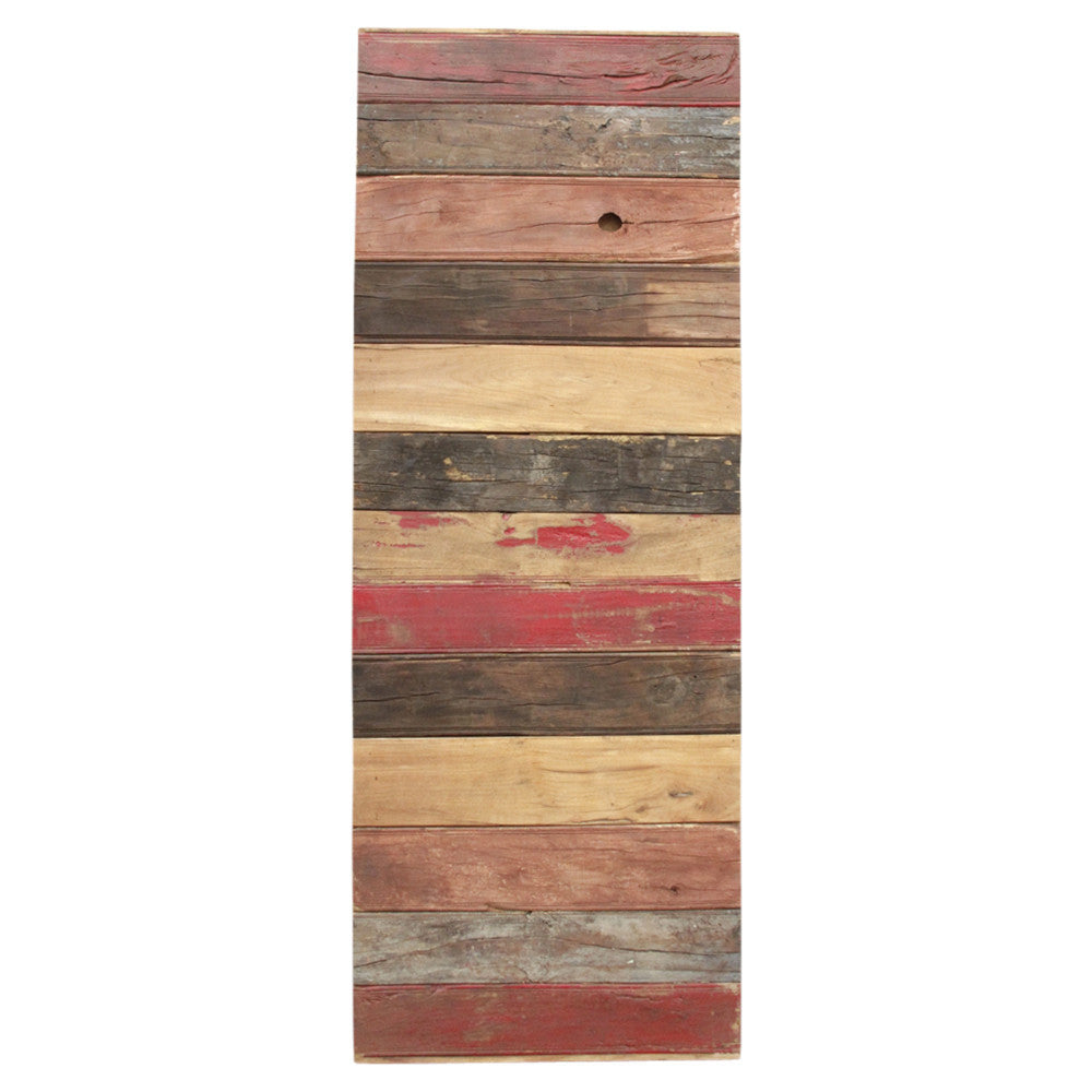 Multicolor Reclaimed Stripe Door