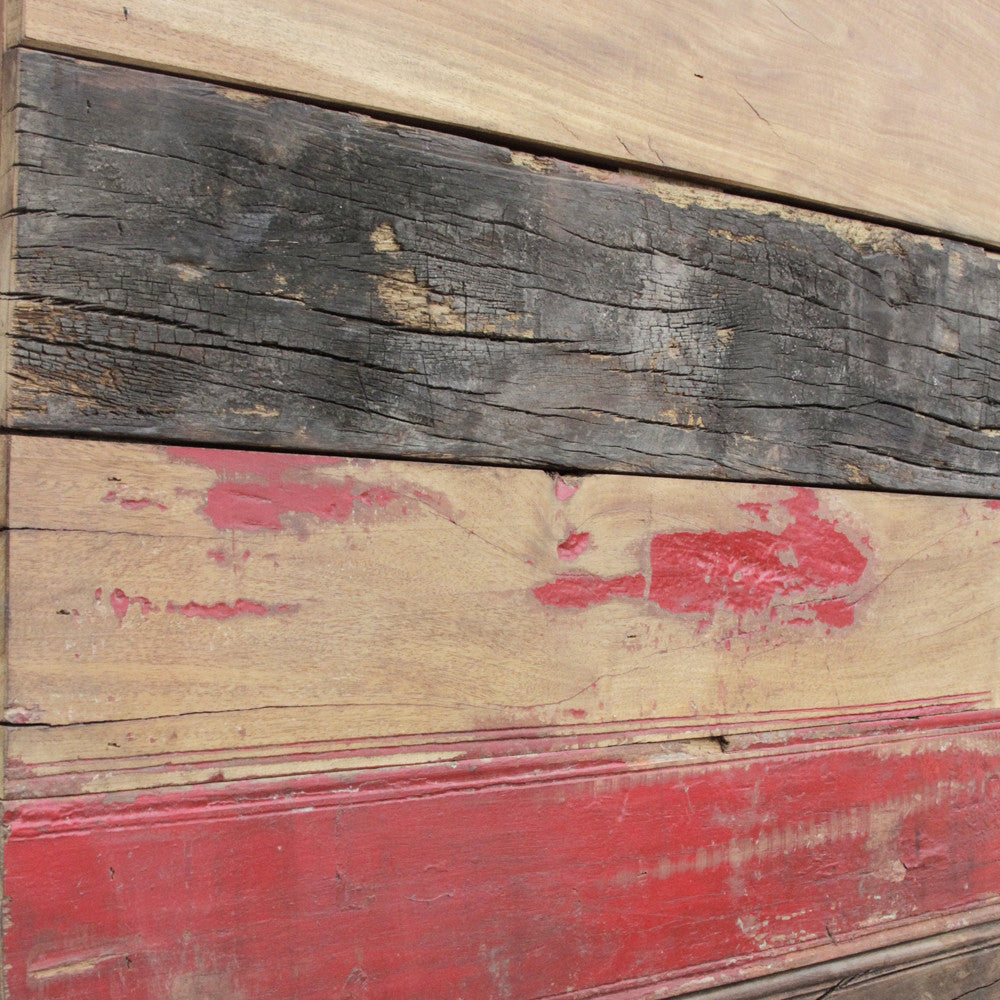 Multicolor Reclaimed Stripe Door