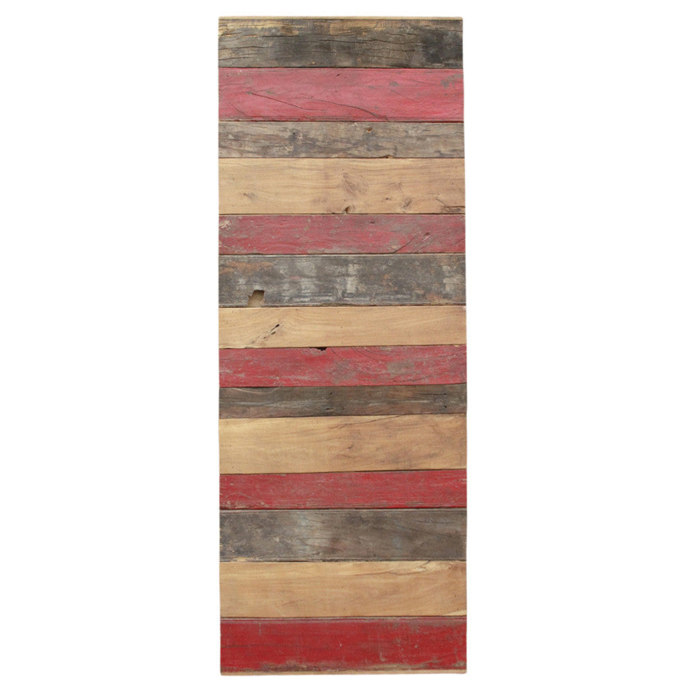 Multicolor Reclaimed Stripe Door