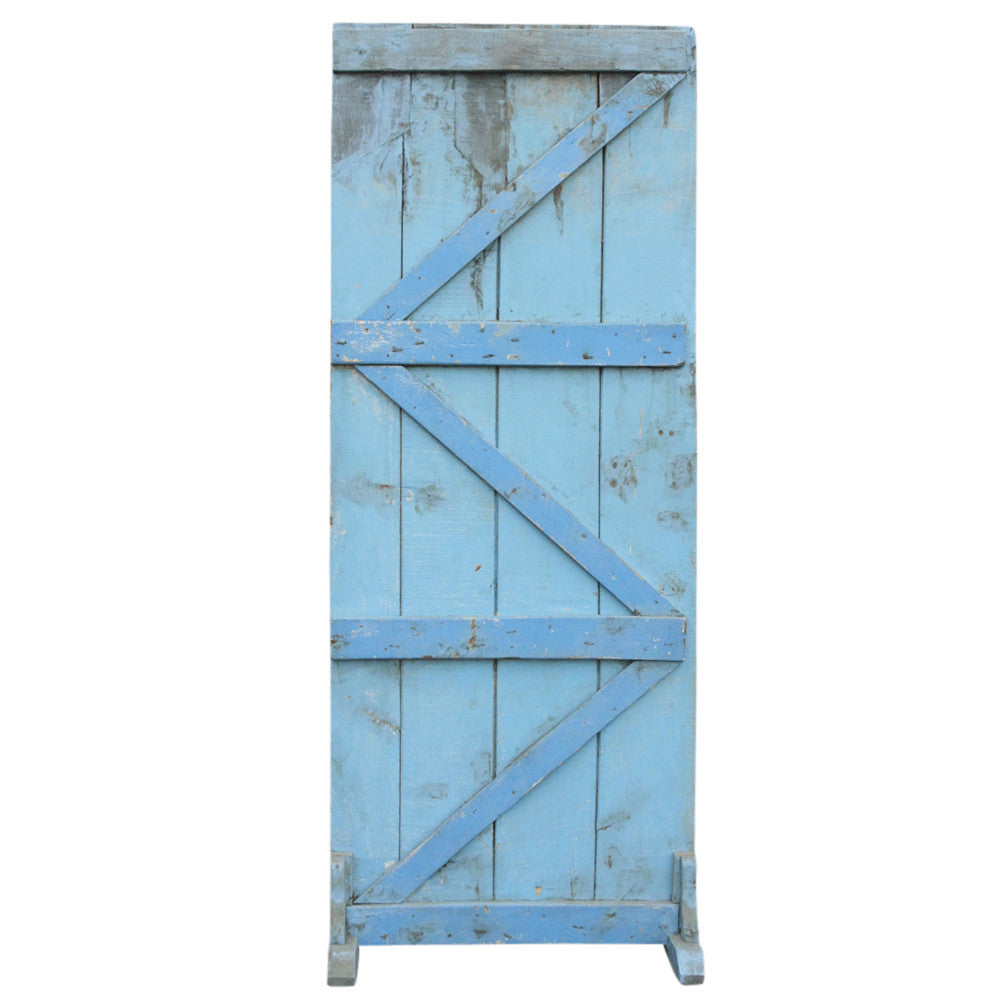 Turquoise Barn Door