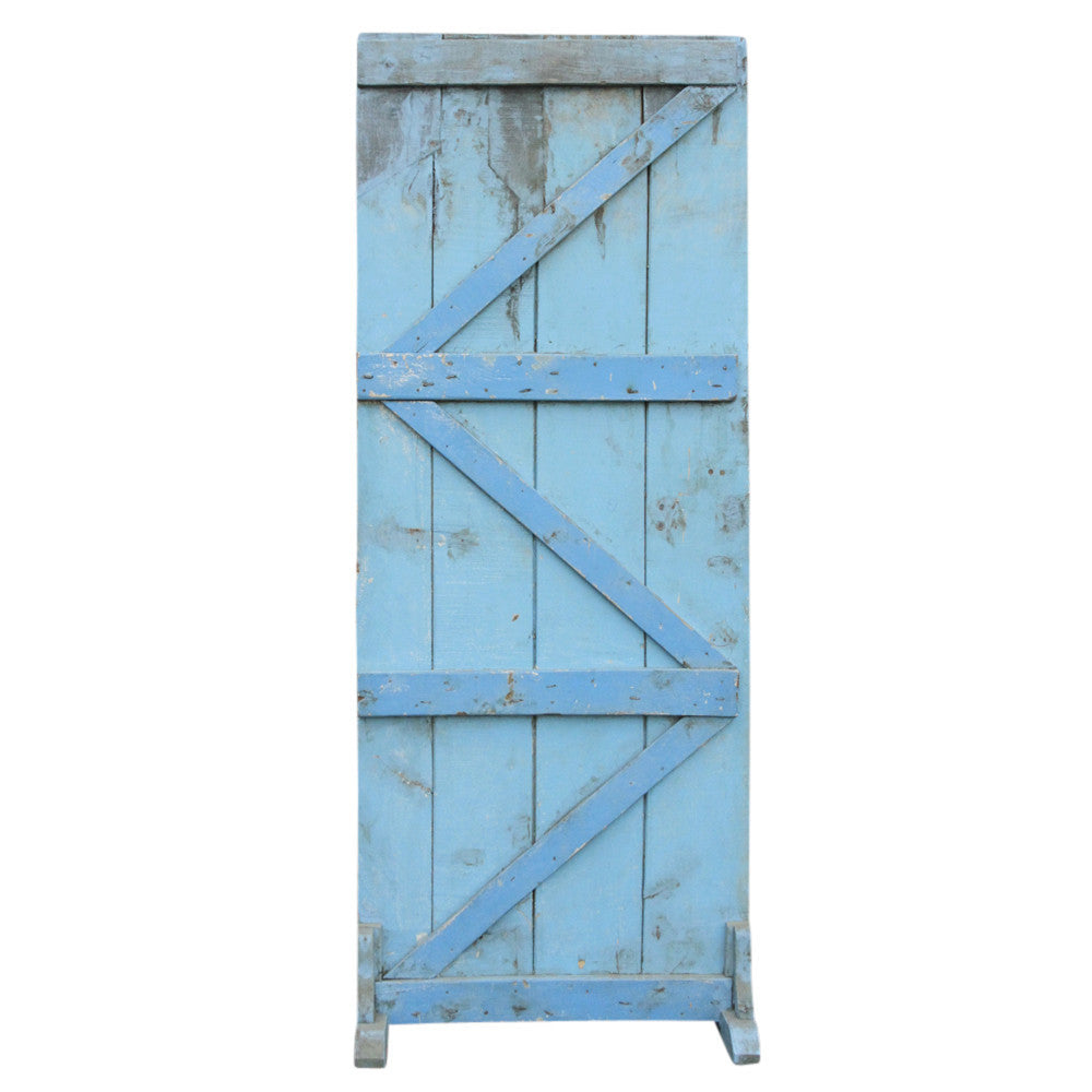 Turquoise Barn Door