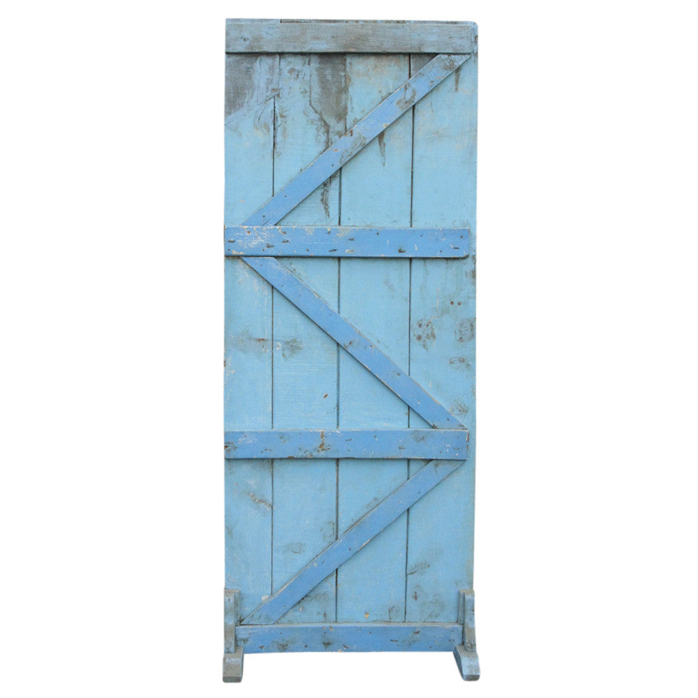 Turquoise Barn Door
