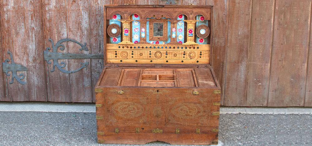 Mehsana Antique Dowry Trunk