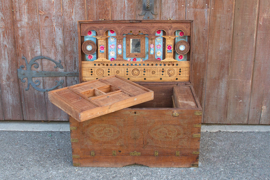 Mehsana Antique Dowry Trunk