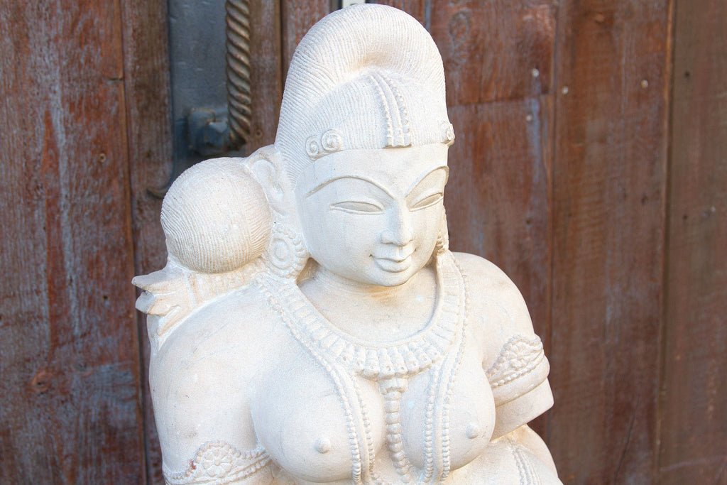 Stunning Yakshi Stone Statue
