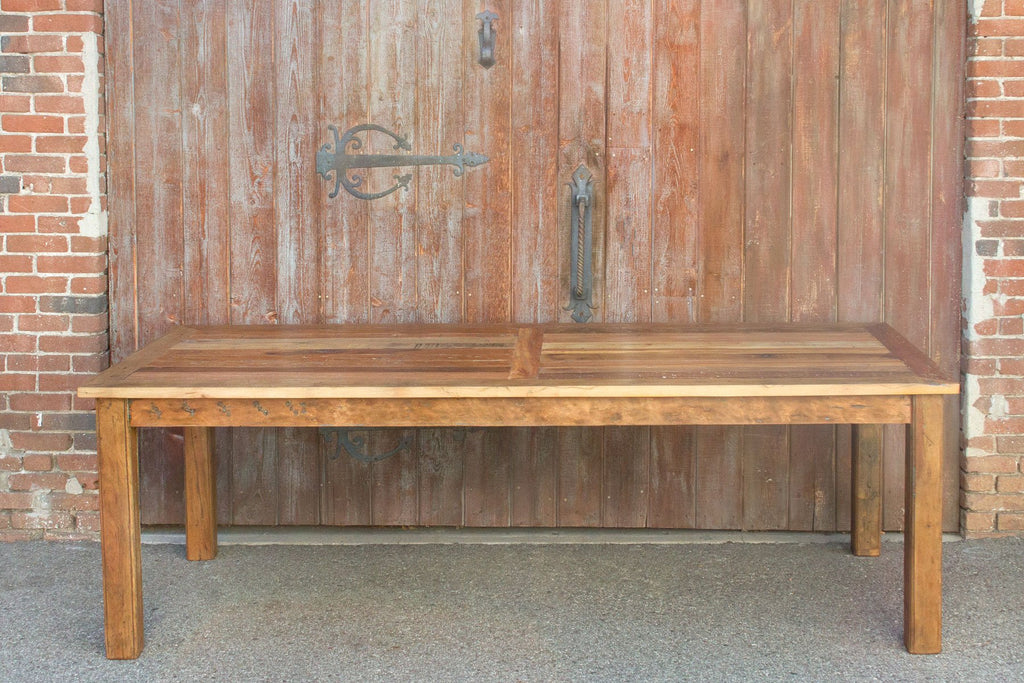 Reclaimed Teak Parson Table