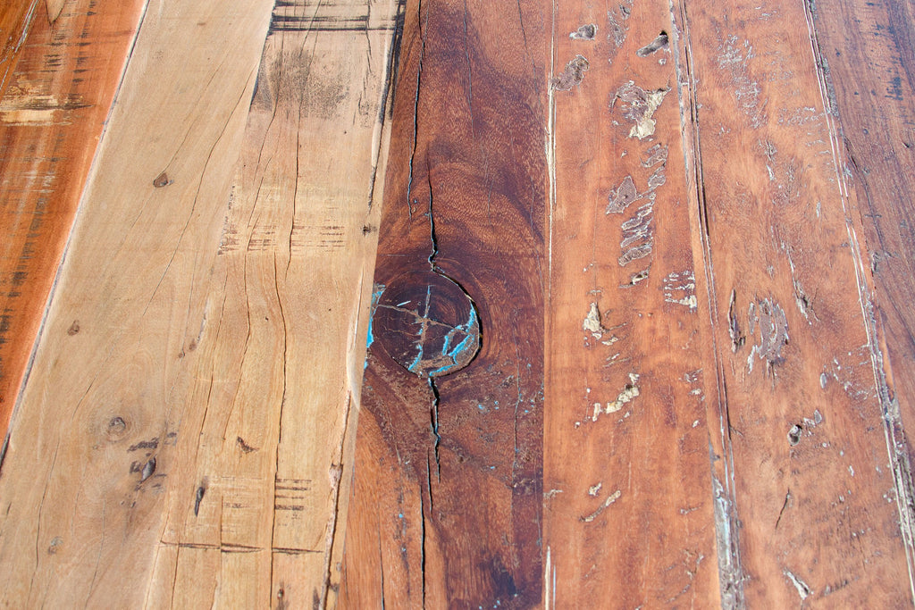 Reclaimed Teak Parson Table