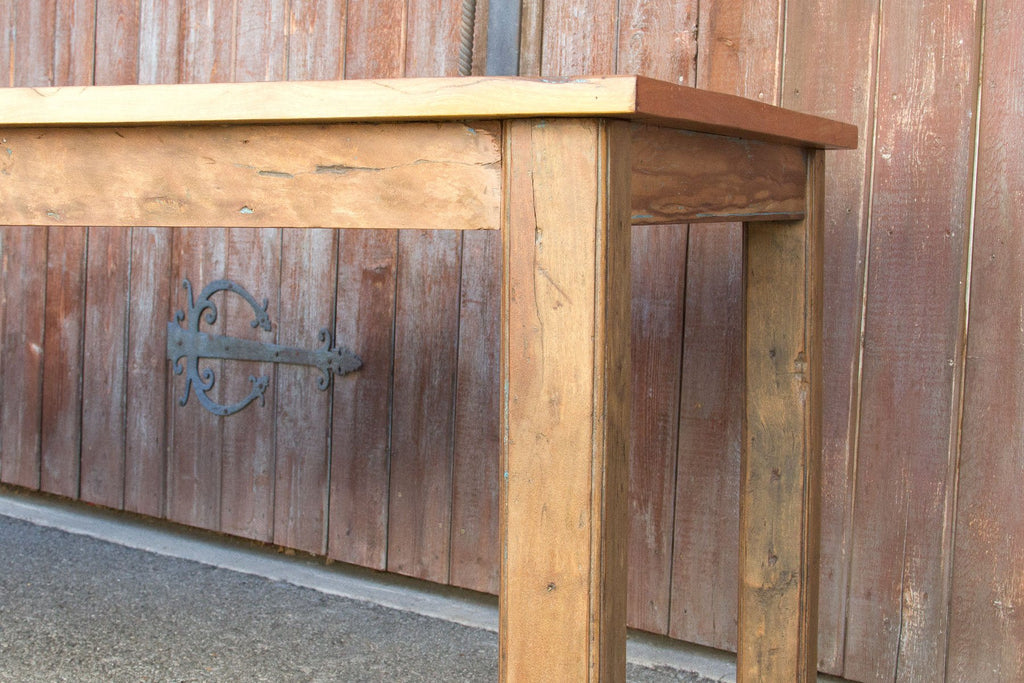 Reclaimed Teak Parson Table