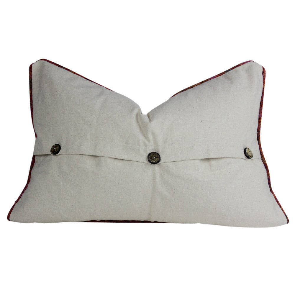 Sun Silk Kantha Pillow