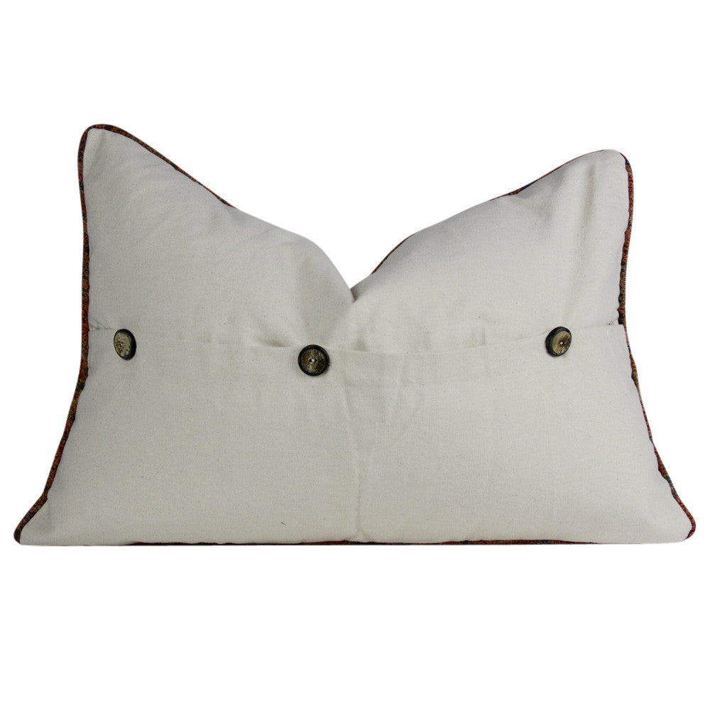 Moss Green Silk Kantha Pillow I