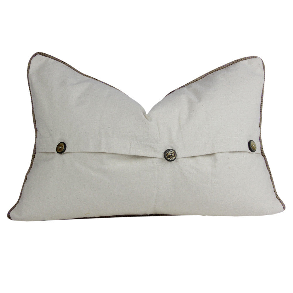 Heart Silk Kantha Pillow