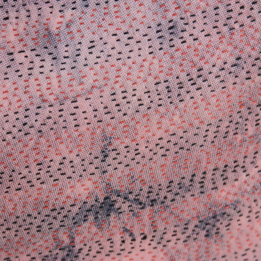Pink Mist Silk Kantha Pillow