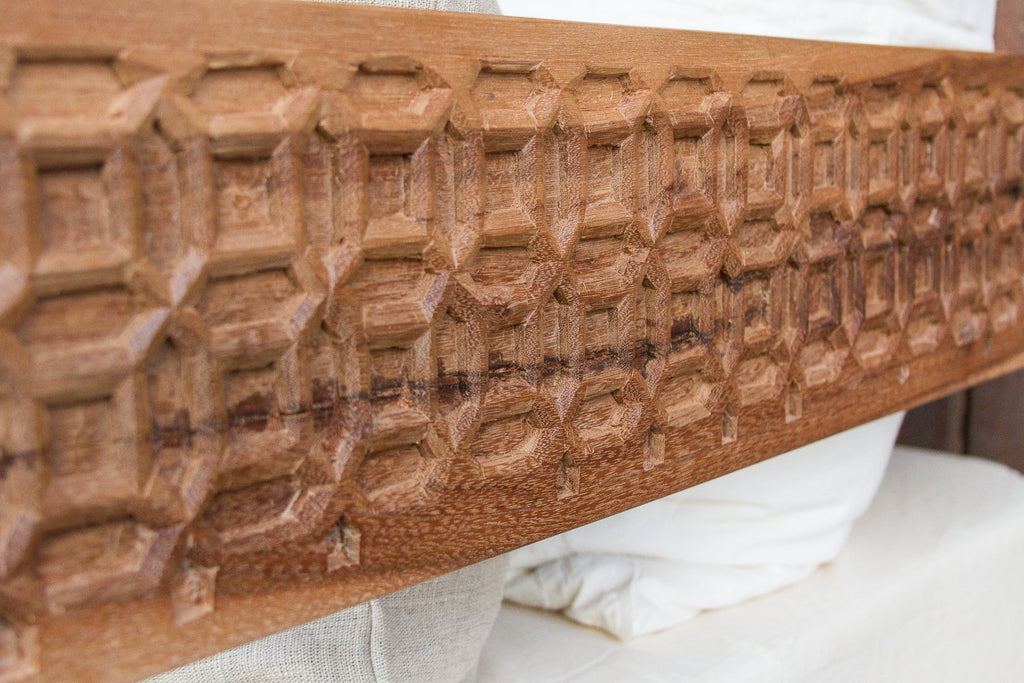 Gracefully Carved Andalus Canopy Daybed