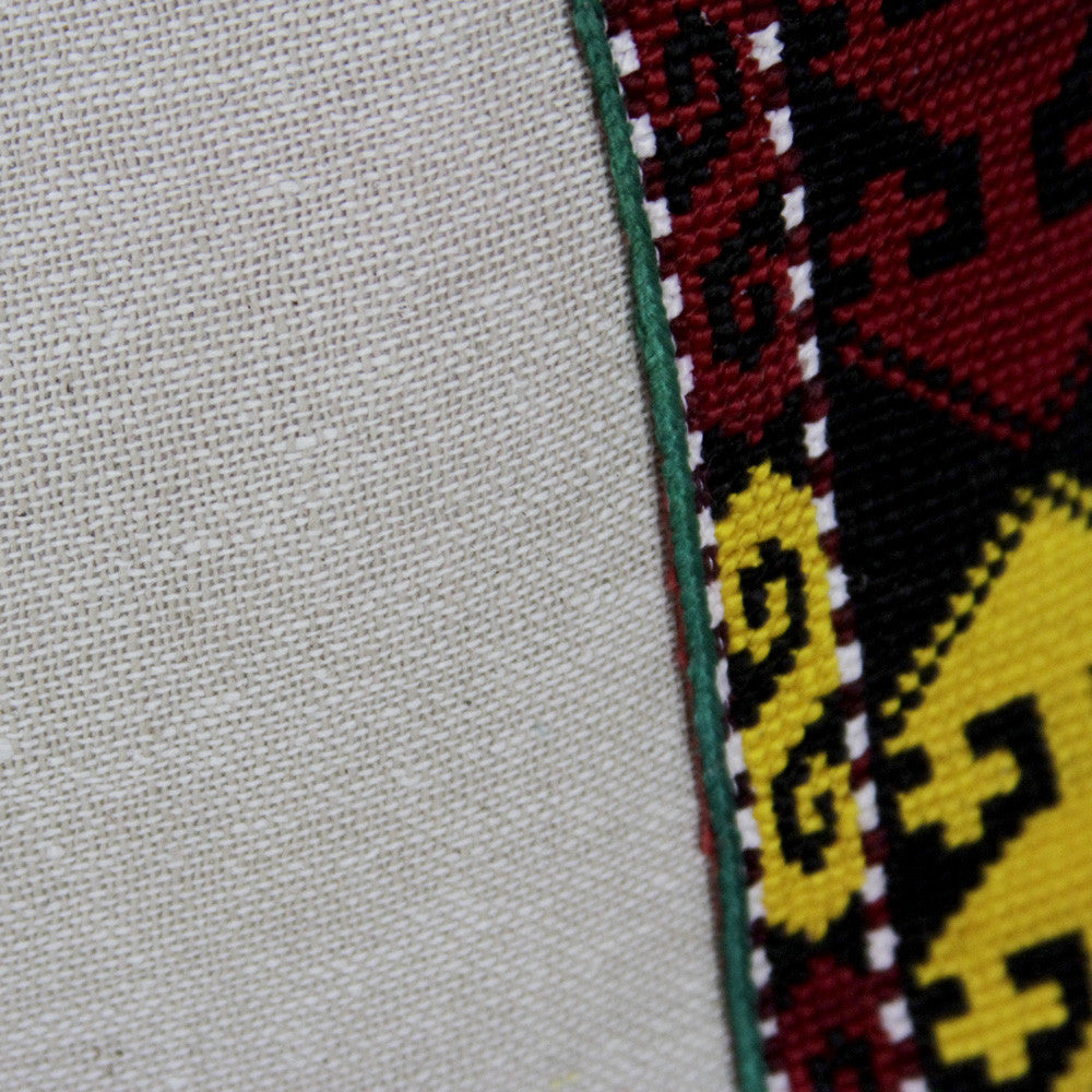 Red White Goldenrod Tribal Border II