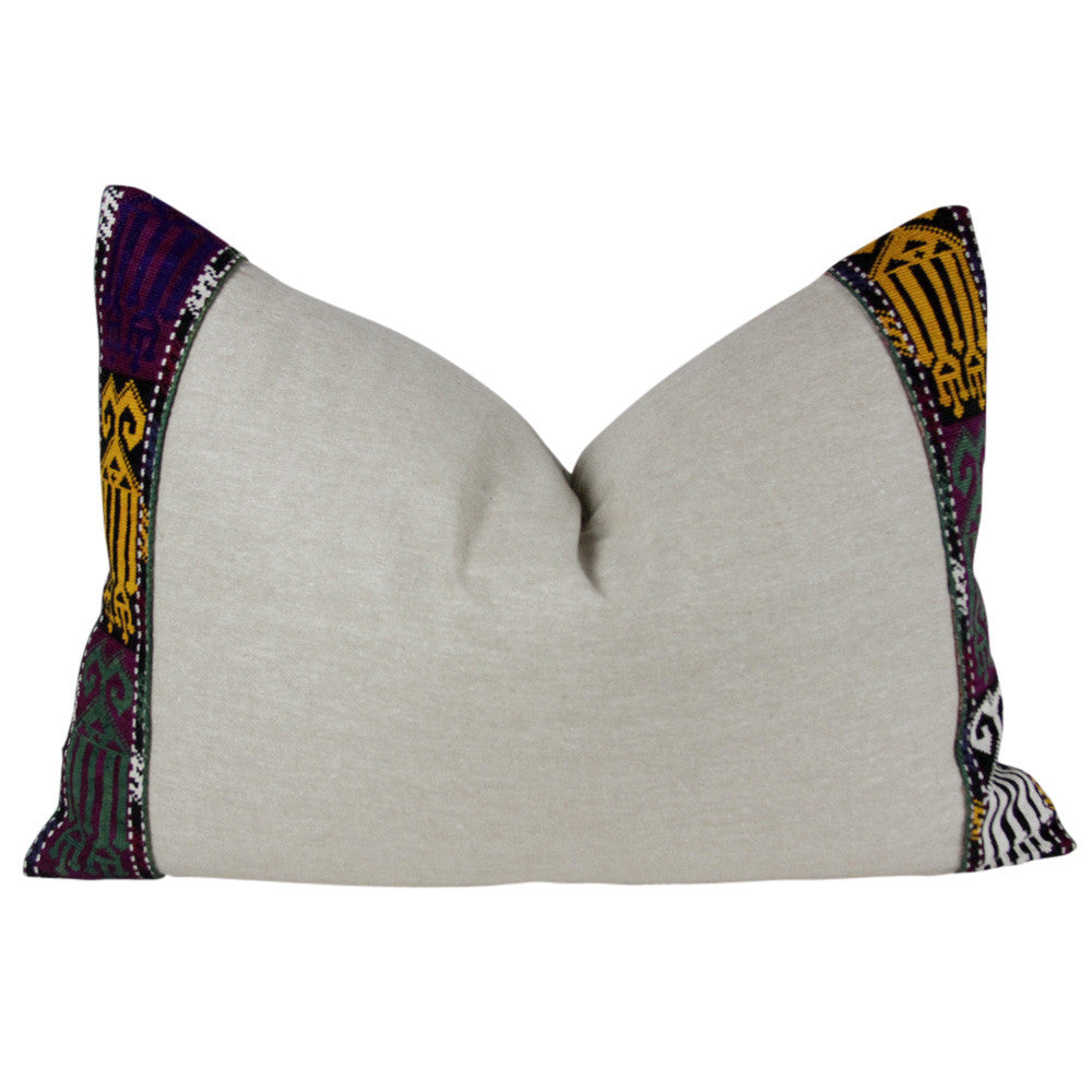Purple Tribal Vintage Border