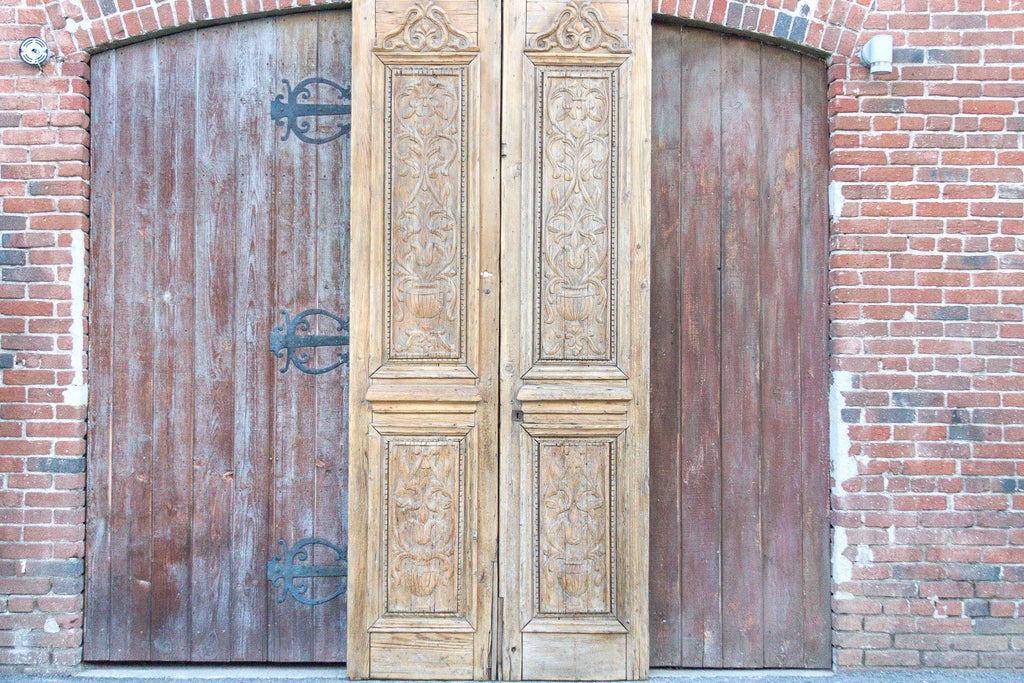 19th Century Indo French Tall Doors