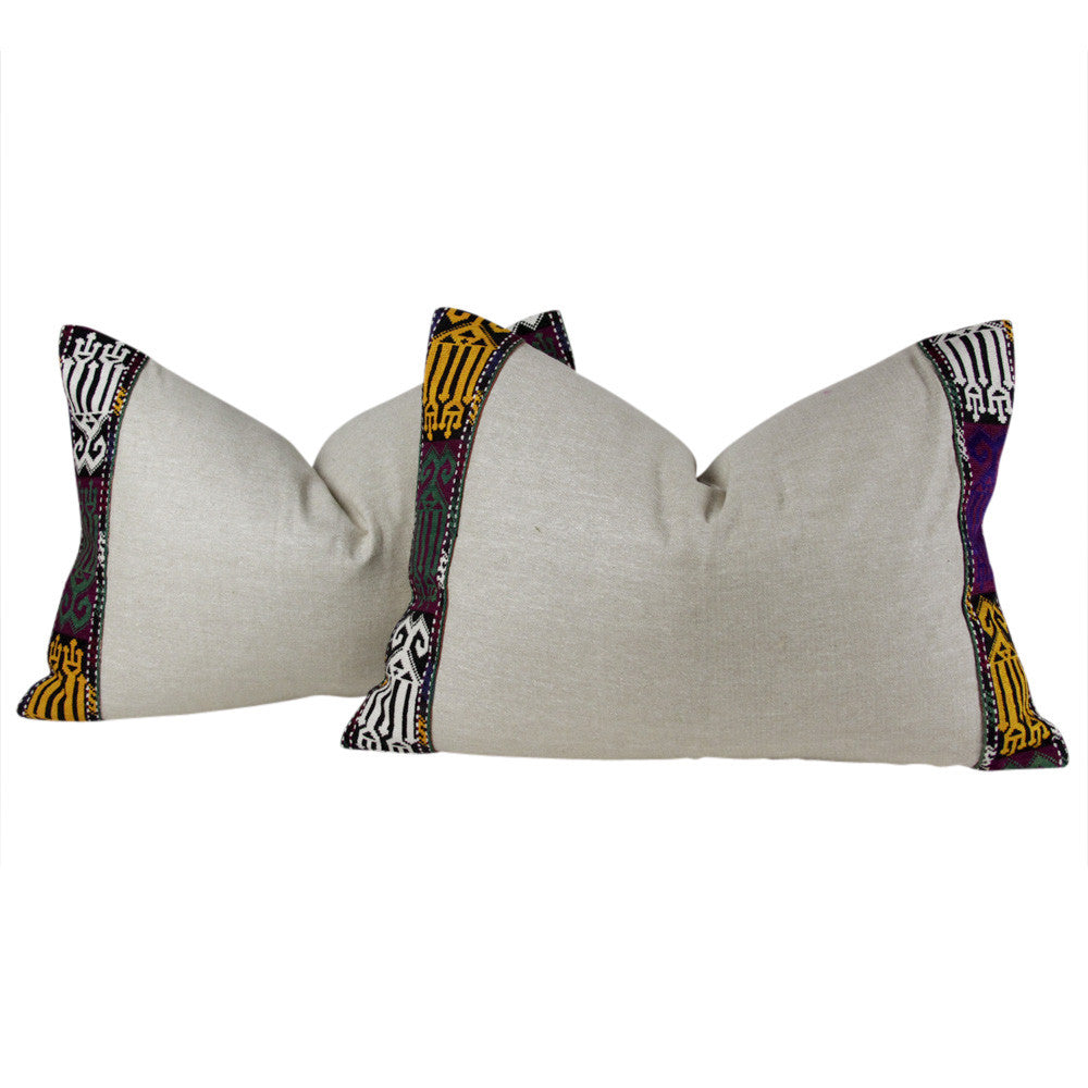 Purple Tribal Vintage Border