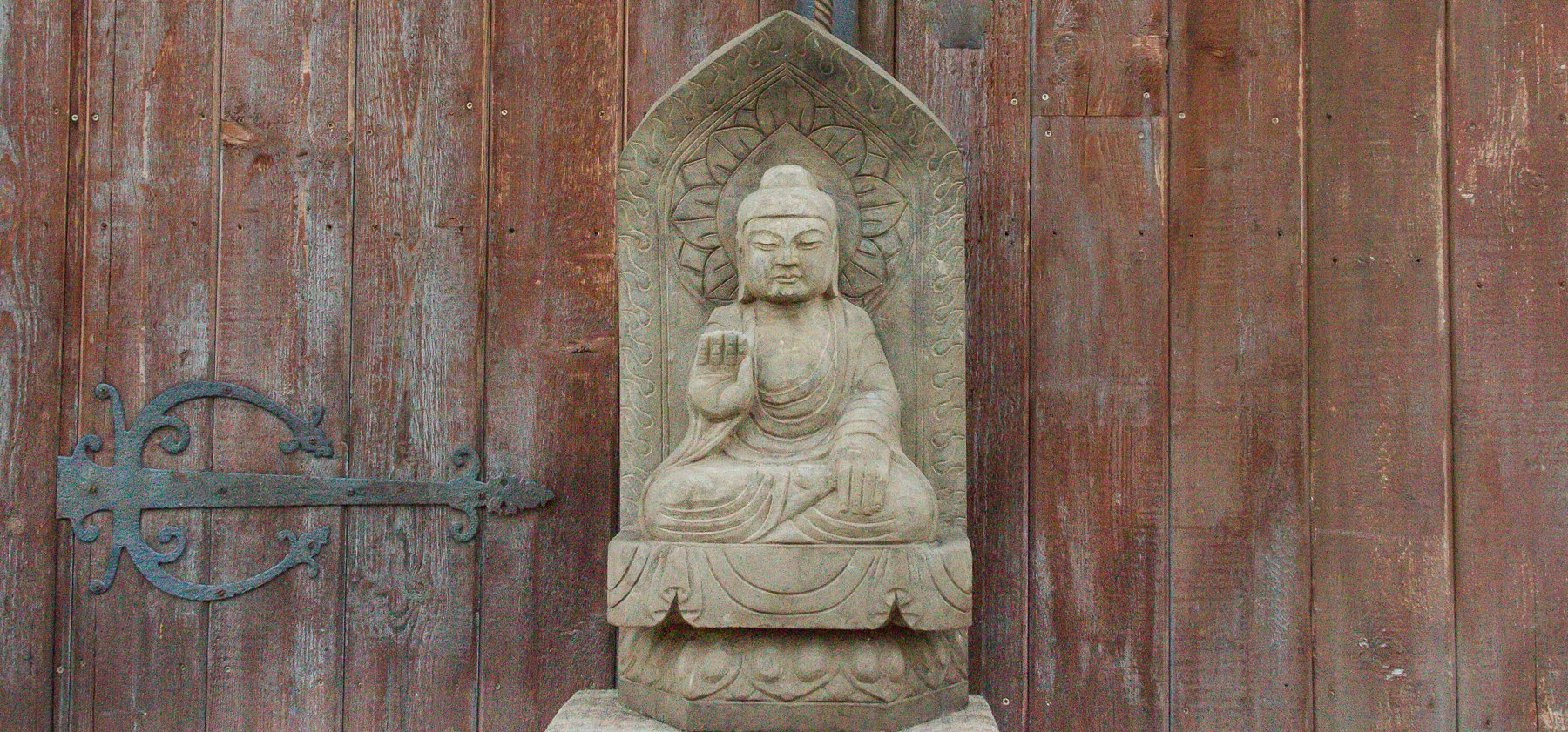 Antique Stone Buddha Statue