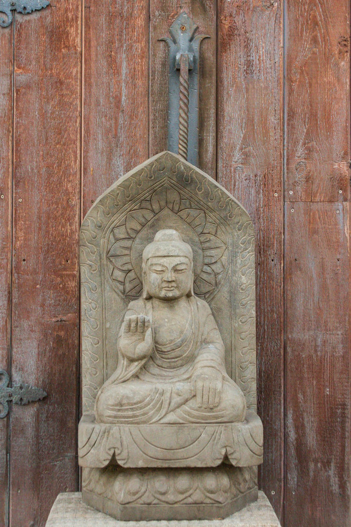 Antique Stone Buddha Statue
