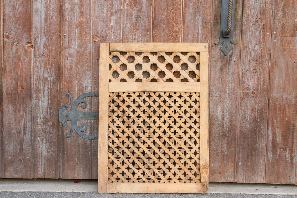 19th Century Moorish Carved Window Panel