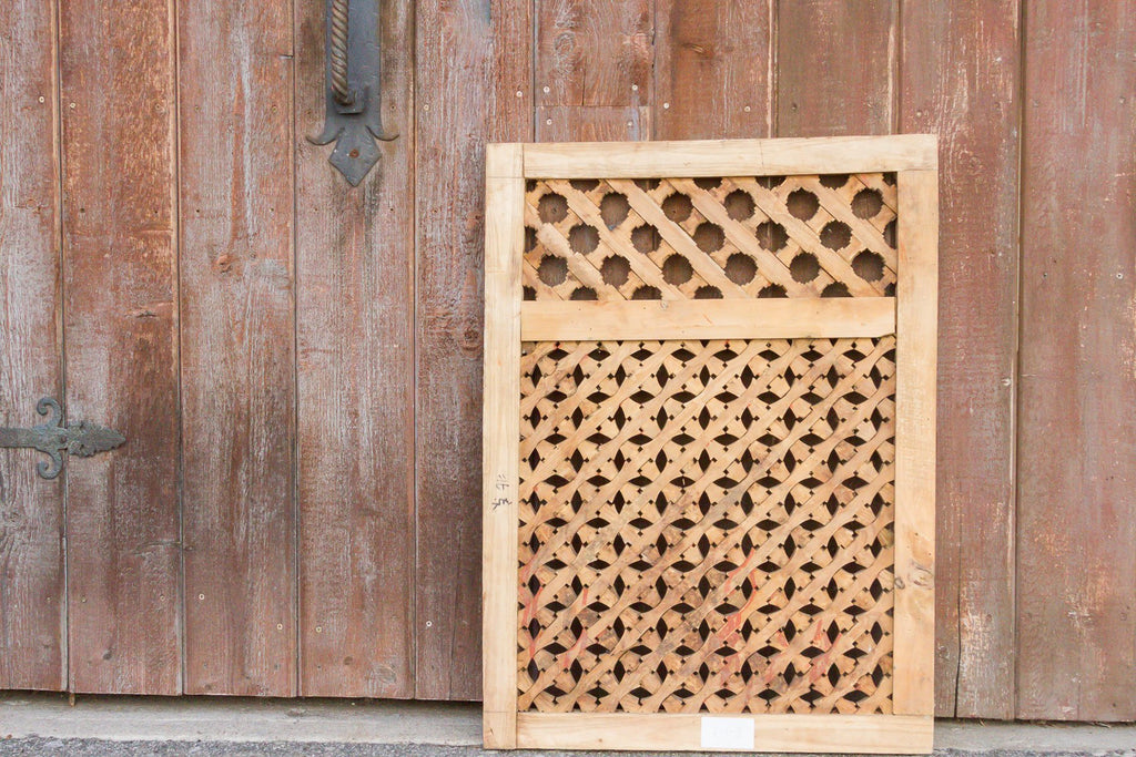 19th Century Moorish Carved Window Panel