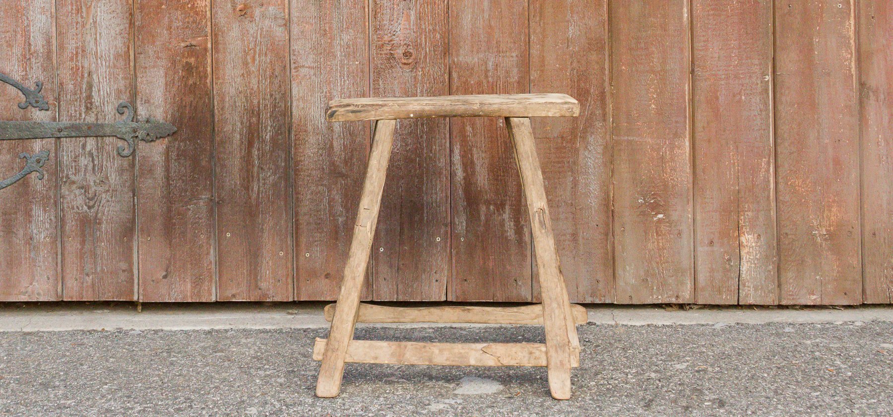 Antique Asian Stool