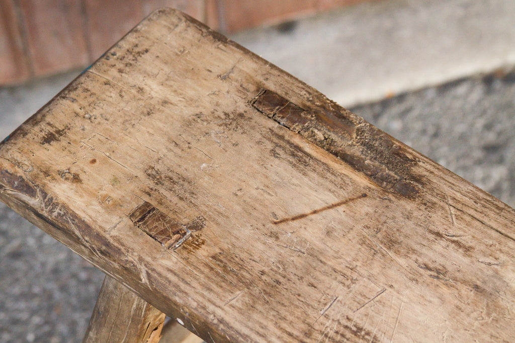 Antique Asian Stool