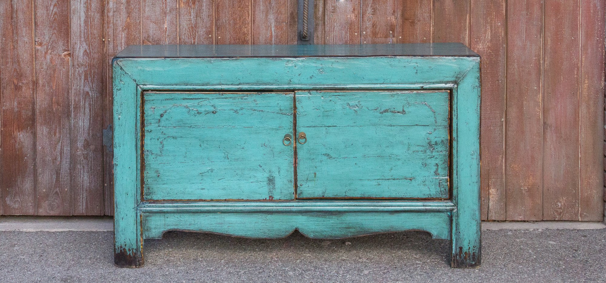 Vivid Teal Shanxi Cabinet