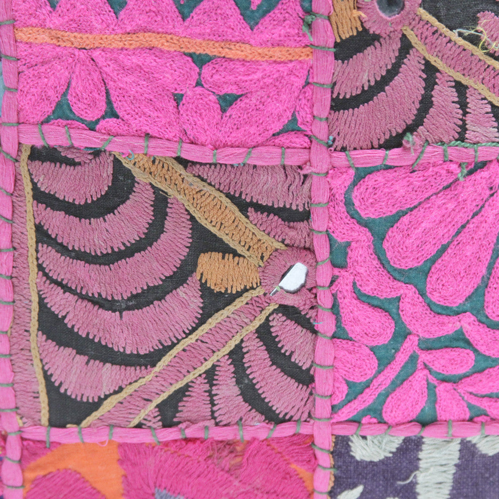 Fuschia Small Jaislmer Pillow