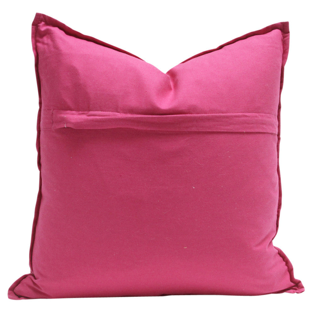 Fuschia Small Jaislmer Pillow