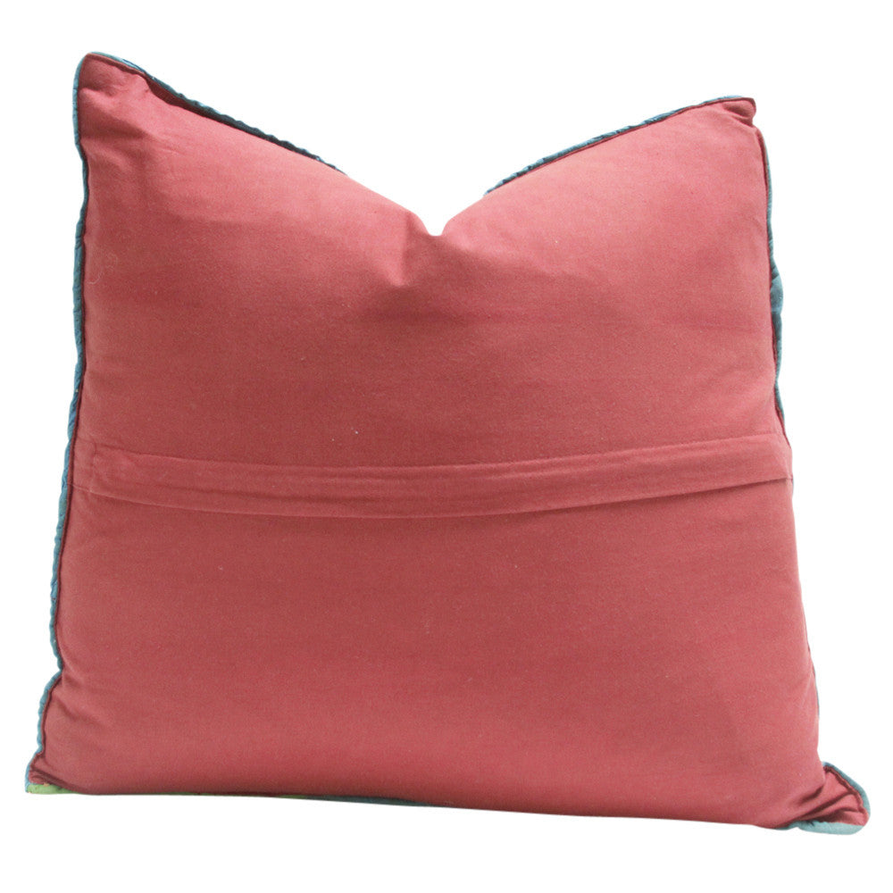 Orange Saami Quilt Pillow
