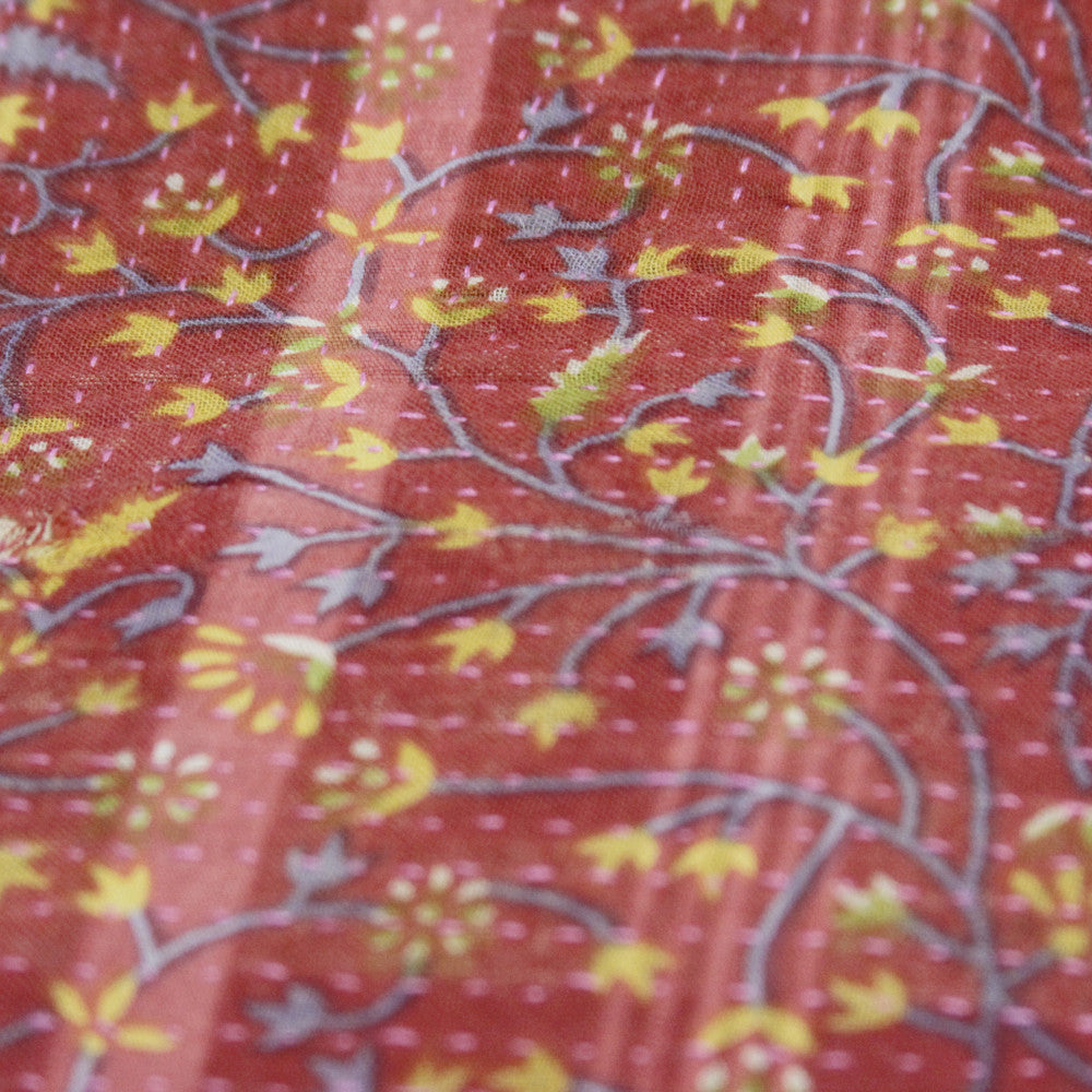 Vintage Kantha Throw