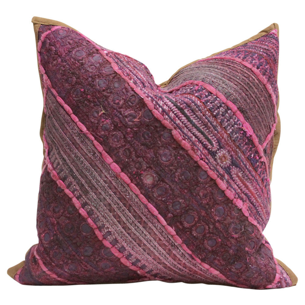 Striped Small Jaislmer Pillow