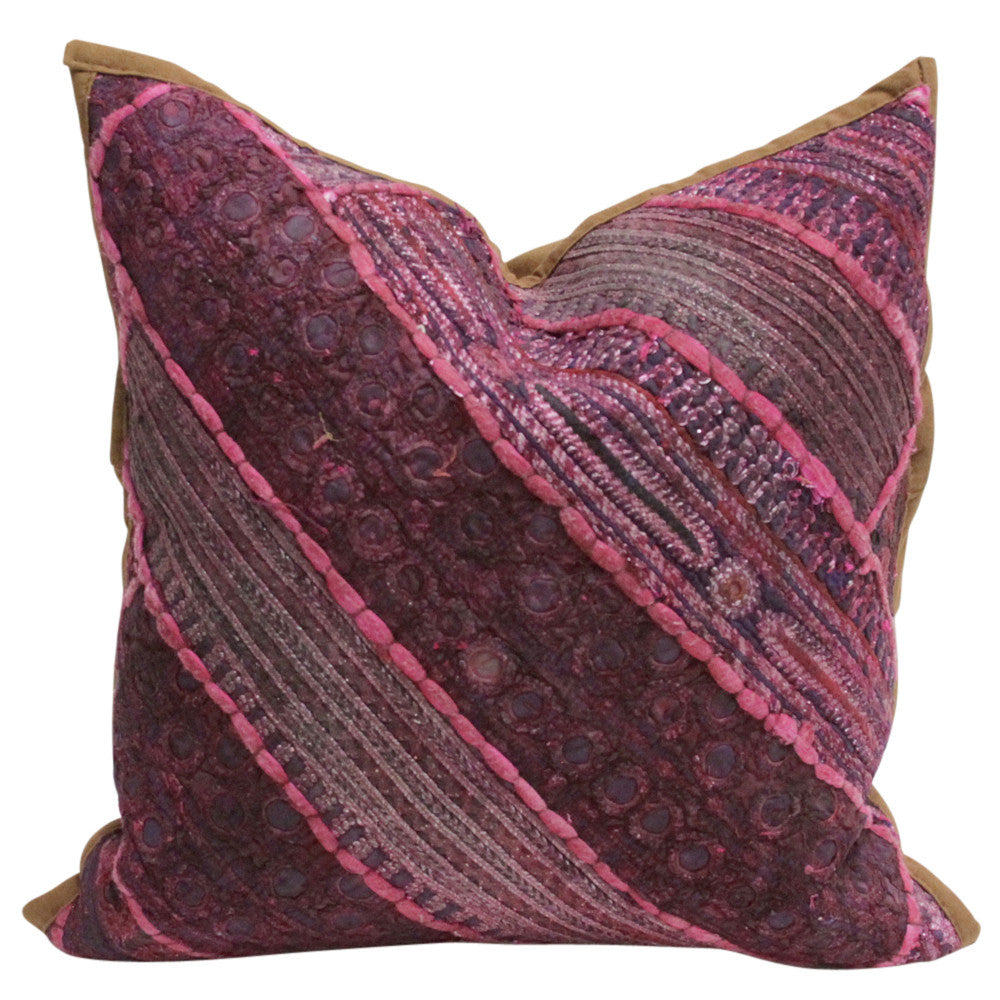 Striped Small Jaislmer Pillow